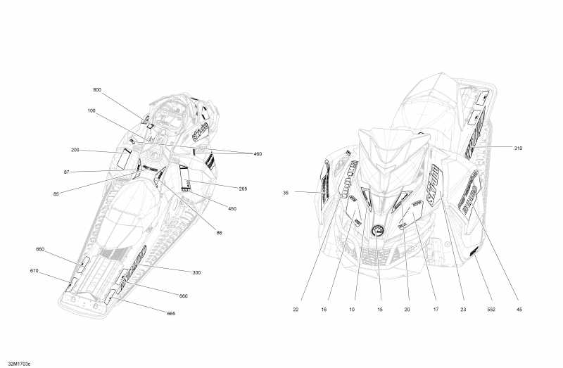  Skidoo RENEGADE - 4-STROKE, 2017  -  Package Enduro