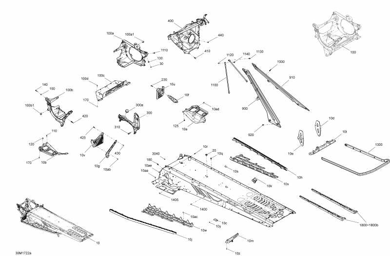 snowmobile Skidoo SUMMIT - 850 E-TEC, 2017  -  Package X