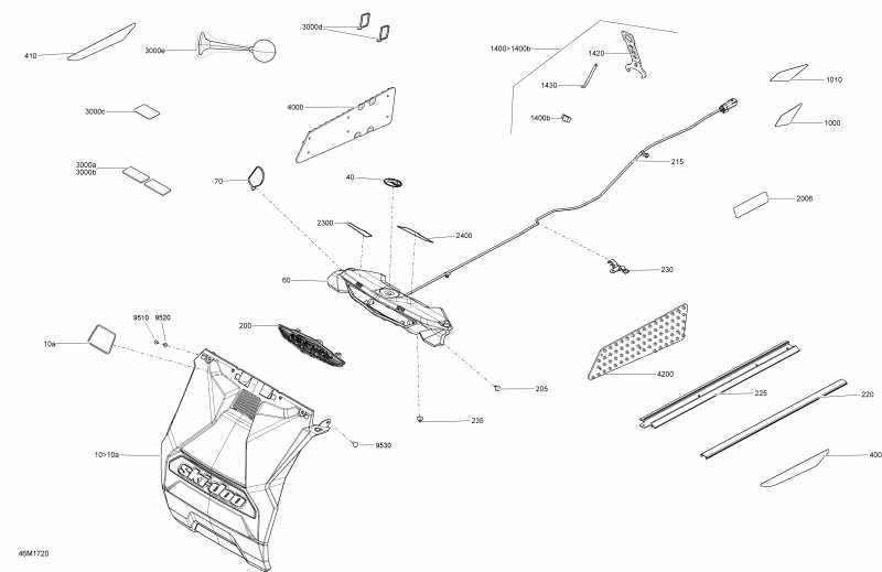 �������� Skidoo ������ SUMMIT - 850 E-TEC, 2017 - Utilities All Models