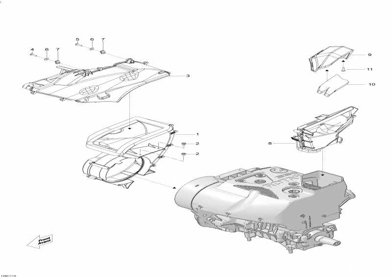 snowmobile Ski Doo TUNDRA - 2-STROKE - WT Europe, 2017 - Cooling System