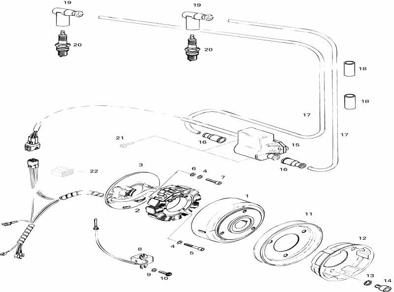 snowmobile  Formula S, 1996 - Magneto 377