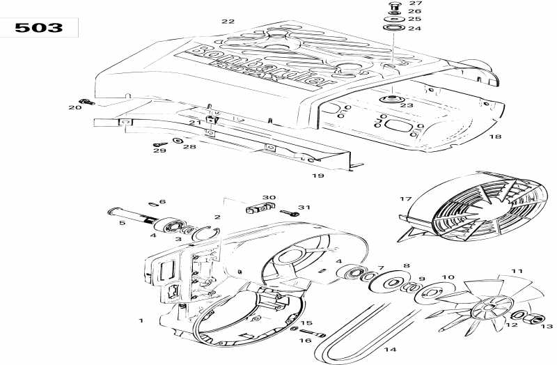    Formula SL, 1996 - Cooling System (503)