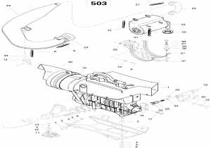 01- ��������� � ��������� S����port 503 (01- Engine And Engine Support 503)