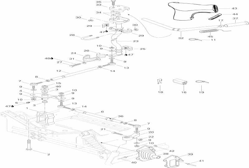 �������� Skidoo Formula STX LT(2), 1996 ������ - ������� ������� System