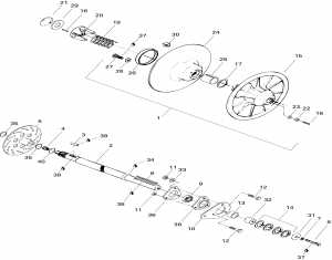 05-   500 (05- Driven Pulley 500)