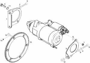 04-   (04- Electric Starter Bracket)