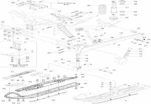 07-     580 (07- Front Suspension And Ski 580)