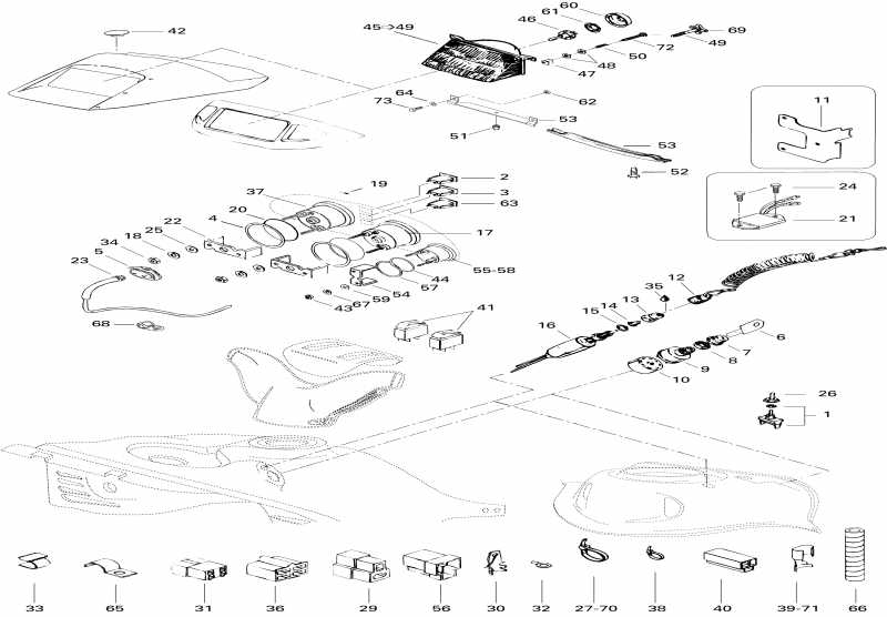  Skidoo Grand Touring 580, 1996  -  System 580, 670se