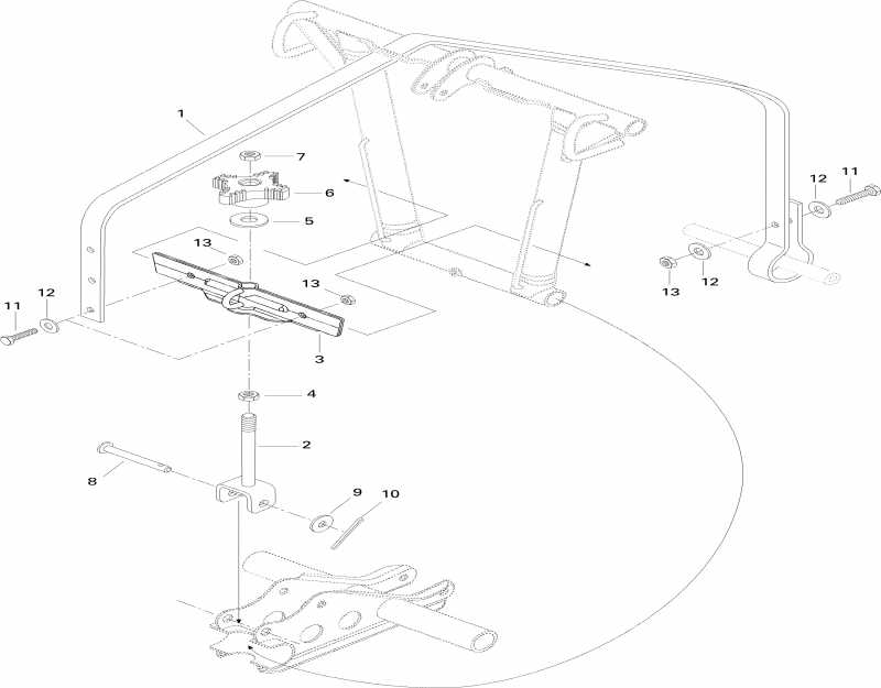 MX Z 440, 1996 - Rear Suspension Quick Adjusment