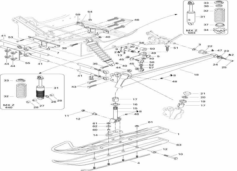�������� BRP ����������� MX Z 583, 1996 - �������� �������� � ���� 583