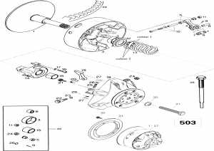 05-   500 (05- Drive Pulley 500)