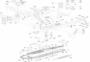 07-     500 (07- Front Suspension And Ski 500)