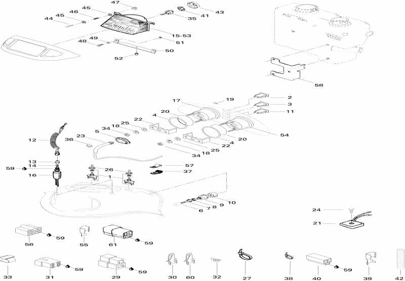 BRP SkiDoo  Summit 500, 1996 -  System