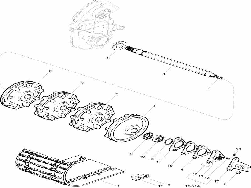  Skidoo - Drive System