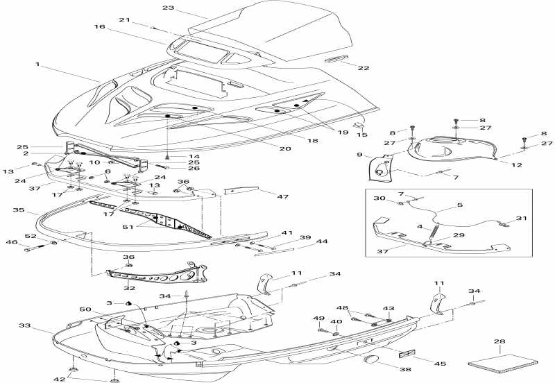 snowmobile Skidoo Summit 583, 1996 ������ - Cab And Console