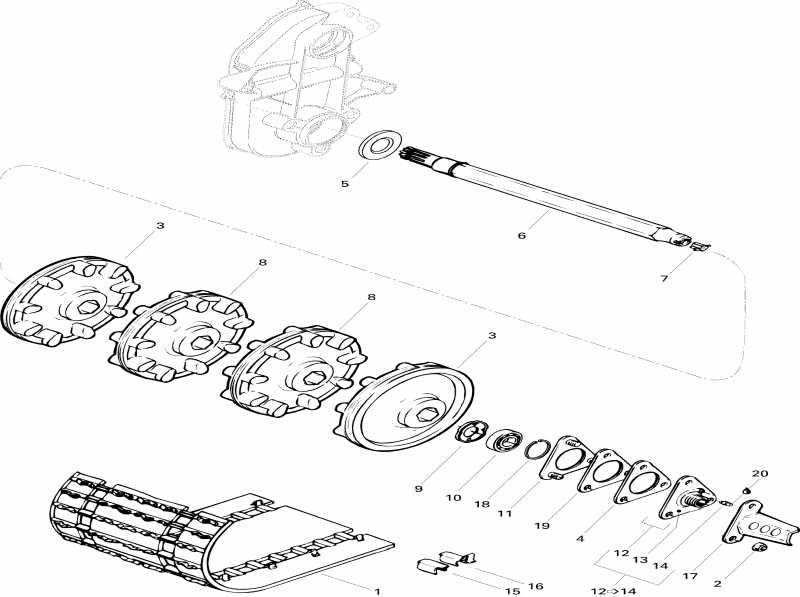    Summit 670, 1996 - Drive System