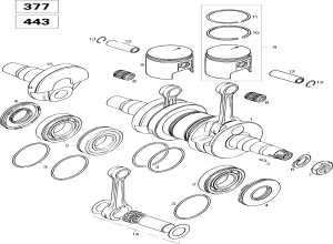 01-    377 (01- Crankshaft And Pistons 377)