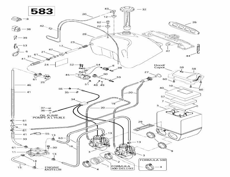   Formula 500, 1997 - Fuel System (583)