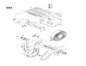 01-  System Fan (503) (01- Cooling System Fan (503))