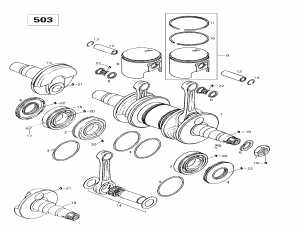 01-    (503) (01- Crankshaft And Pistons (503))