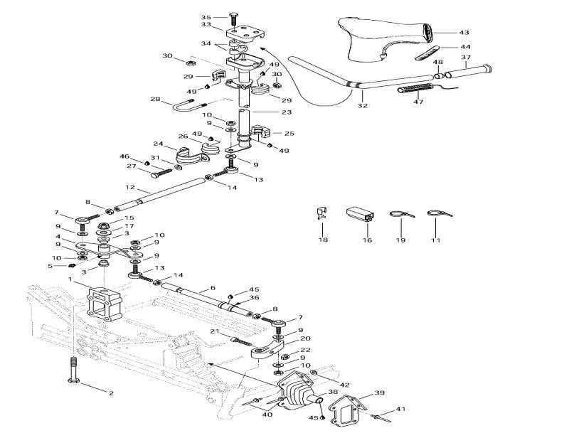 SkiDoo Formula Sl, 1997 ������ - ������� ������� System
