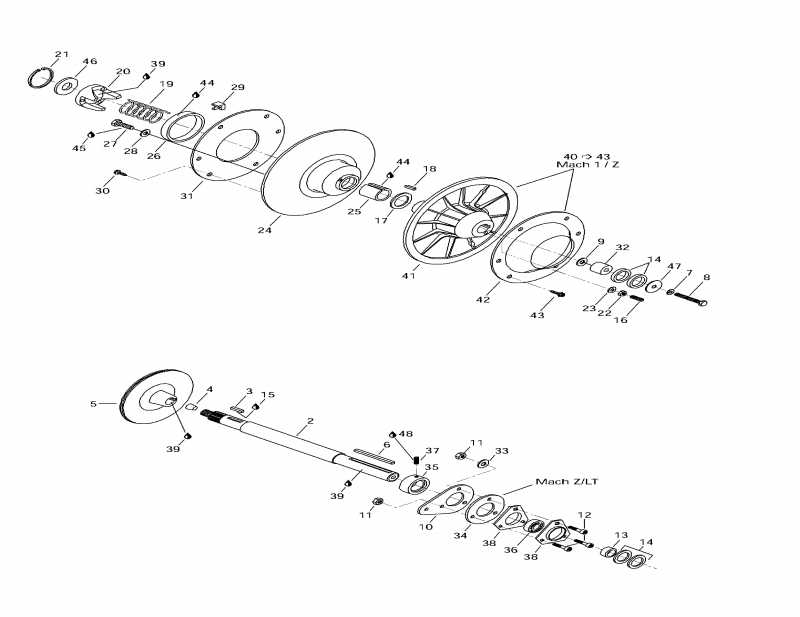   Mach 1, 1997 - Driven Pulley