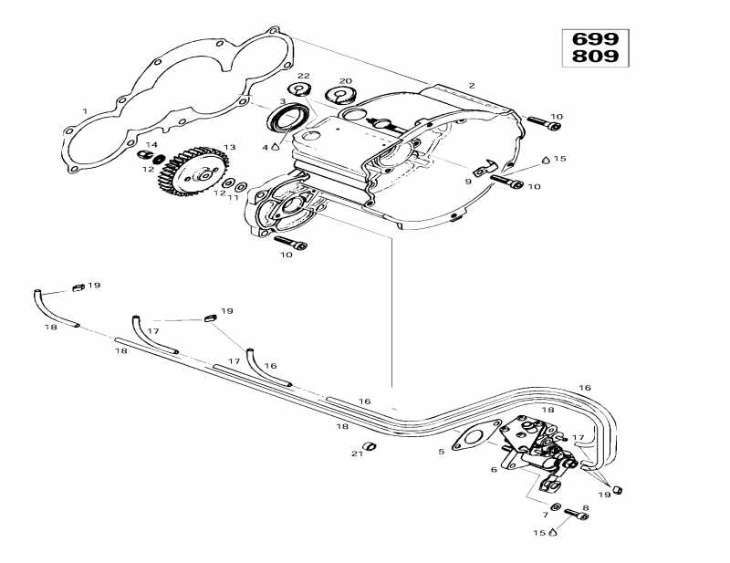 snowmobile Skidoo Mach Z, 1997 - Ignition    (699, 809)