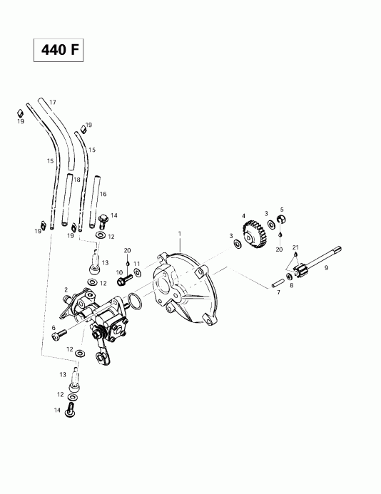 �������� BRP SkiDoo - Oil Injection System (440f)