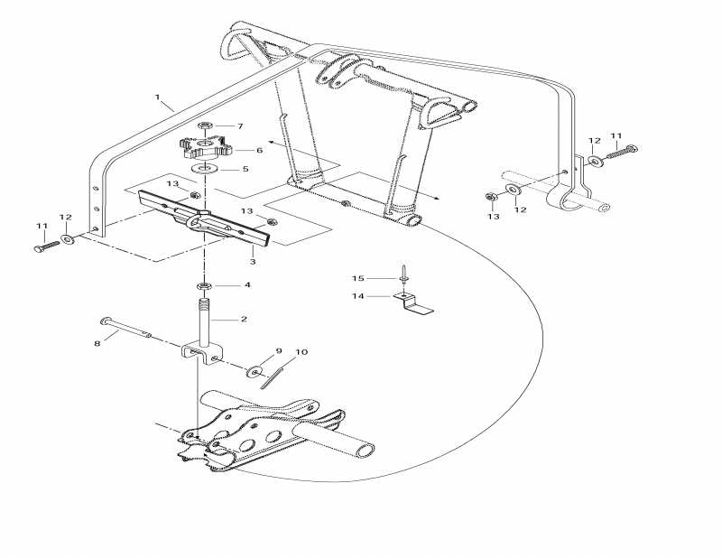 �������� BRP SkiDoo MX Z 440 LC, 1997 ������ - Rear Suspension Quick Adjustment
