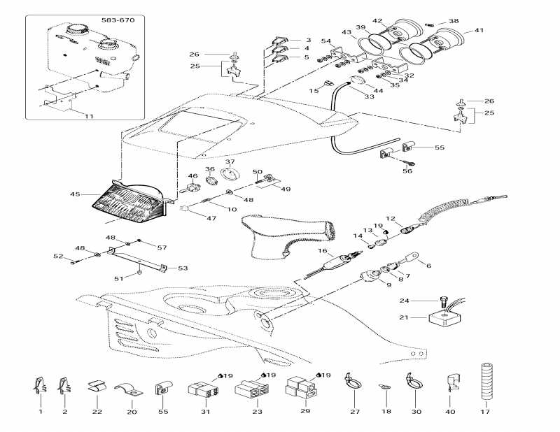  SkiDoo  MX Z 440 LC, 1997 - Electrical System