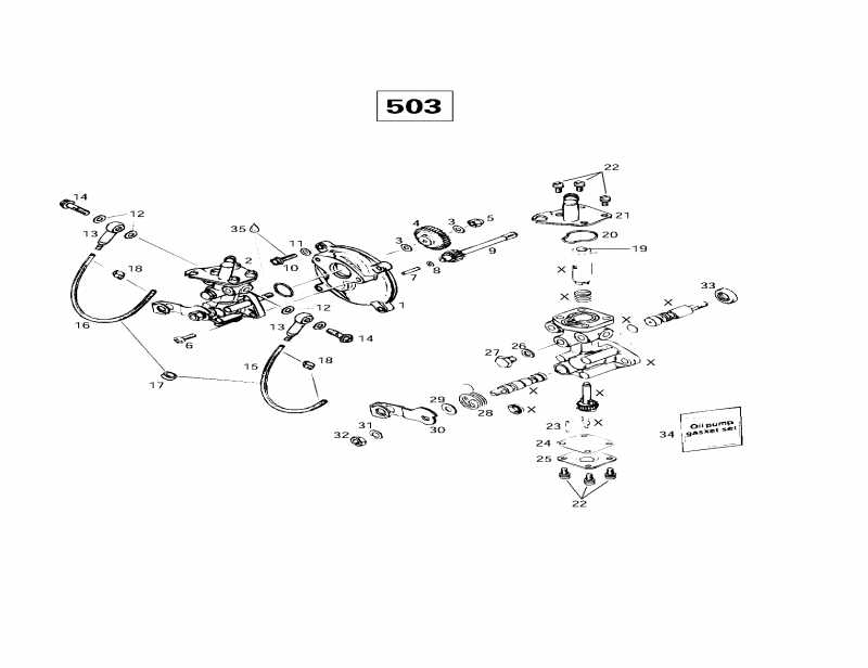  Ski-doo  Skandic Super Wide Track, 1997 - Oil Injection System (503)