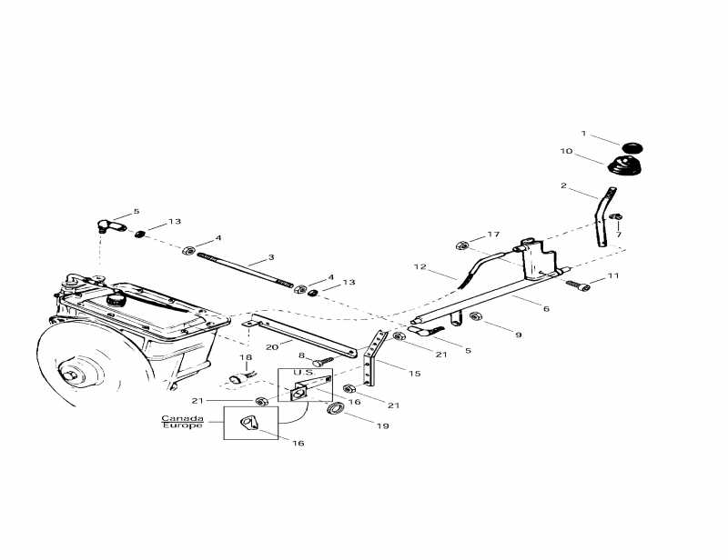 Skandic Wide Track, 1997 ������ - Transmission 3