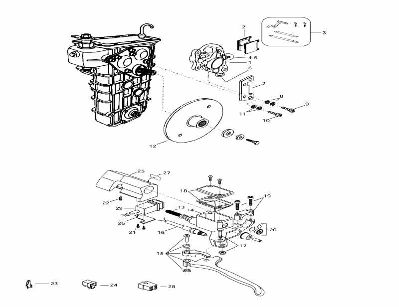 �������� SkiDoo Skandic Wide Track, 1997 - Brake
