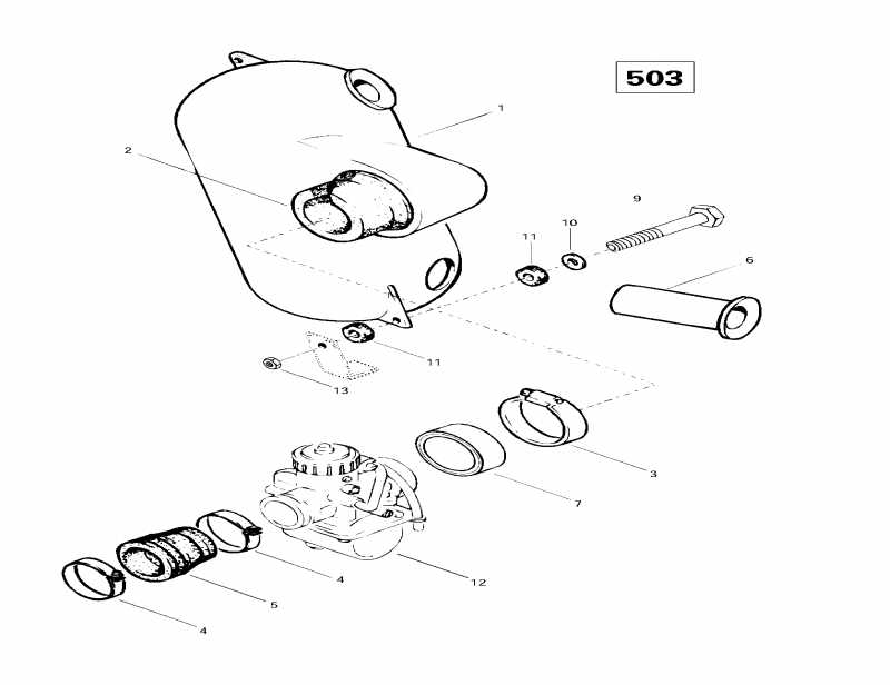 snowmobile Ski-doo Skandic Wide Track LC, 1997 - Air  (503)