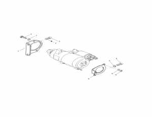 04-   (04- Electric Starter Bracket)