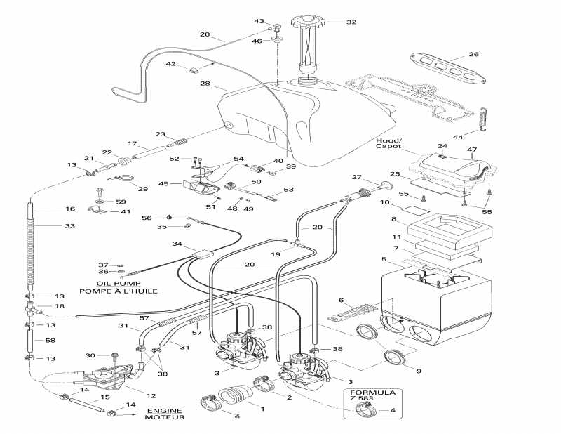 �������� Skidoo Formula 500 Deluxe, 1998 - ��������� �������