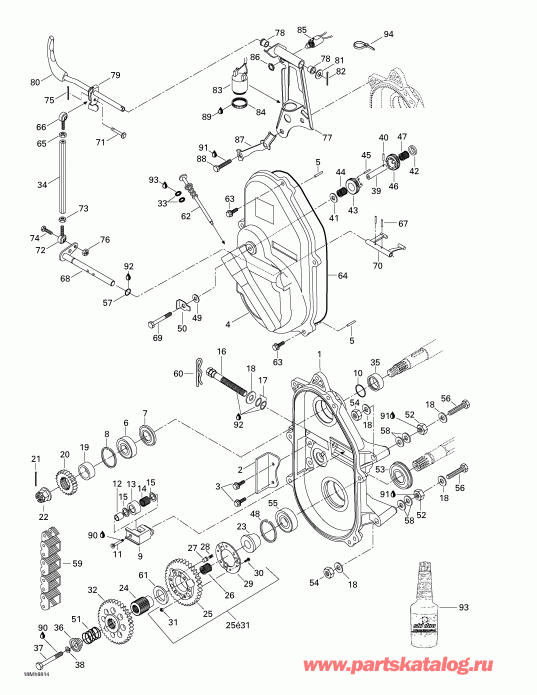 BRP SkiDoo ������ Formula III 600/700, 1998 - �����������