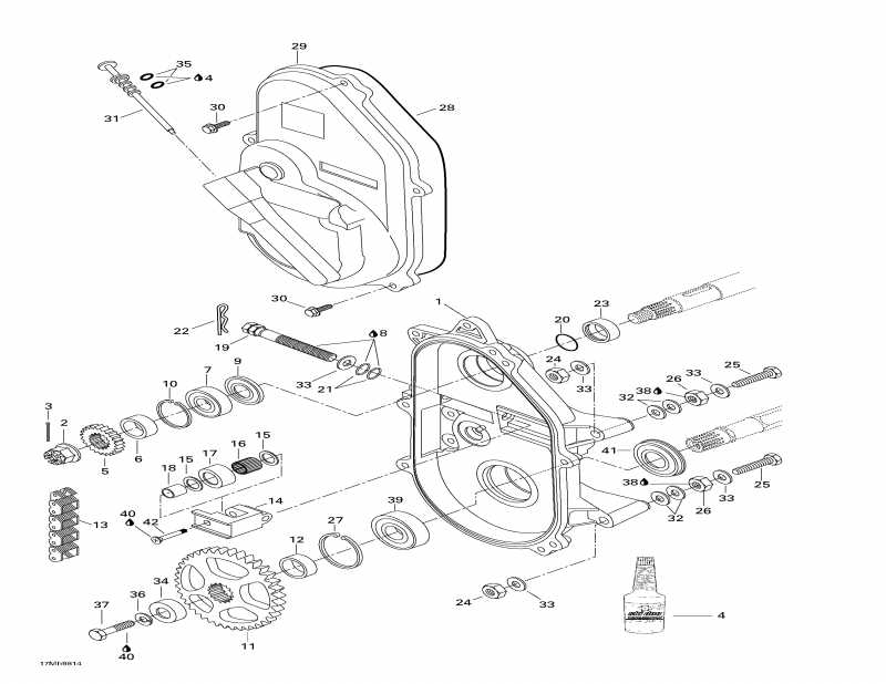 snowmobile  Formula III 600 LT, 1998 - case