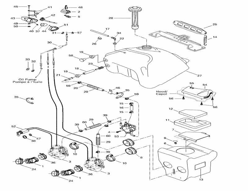 snowmobile ski-doo - Fuel System