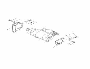 04-   (04- Electric Starter Bracket)