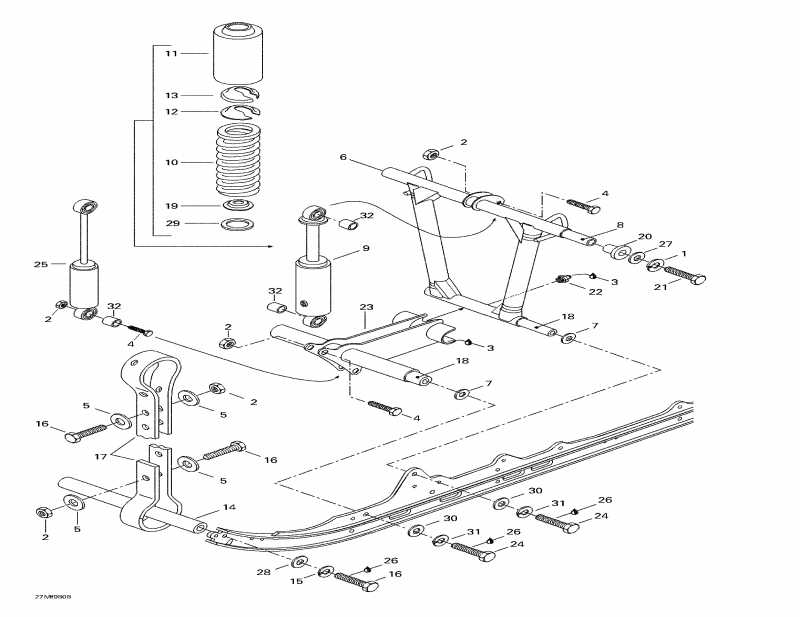  ski-doo - Front ,  