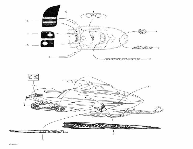 SkiDoo - Decals