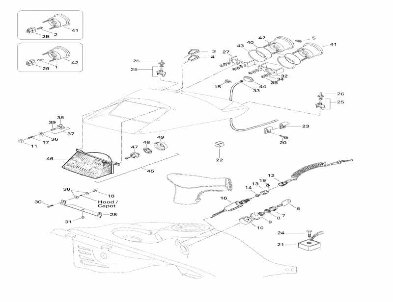 Skidoo MX Z 440 F, 1998 ������ - Electrical System