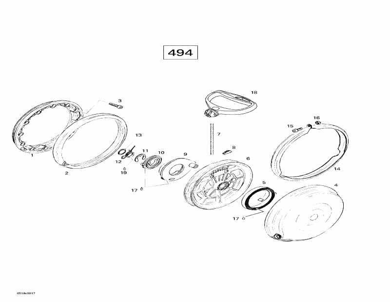 �������� ski-doo ����������� Skandic Wide Track, 1998 - Rewind ������� (494)