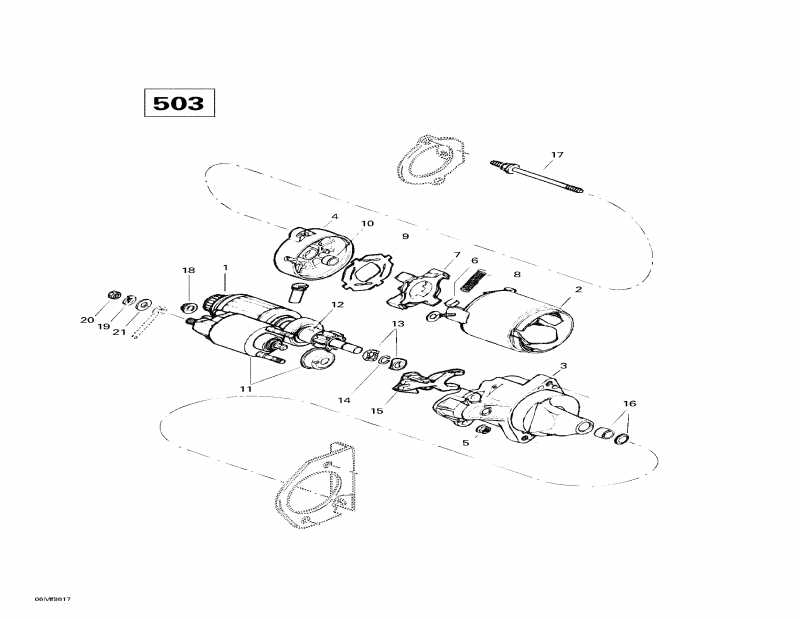 snowmobile Ski Doo -  (503)