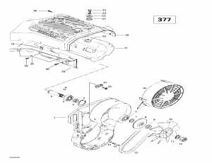 01-  System Fan (377) (01- Cooling System Fan (377))