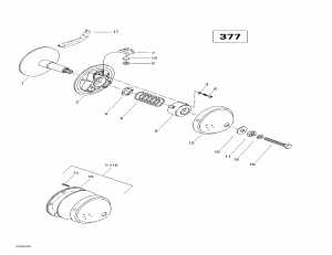 05-   (377) (05- Drive Pulley (377))