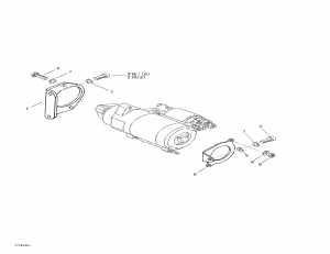 04-   (04- Electric Starter Bracket)