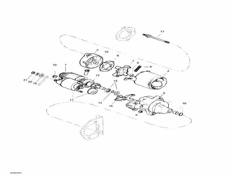 snowmobile BRP Touring LE, 1998 - Electric Starter