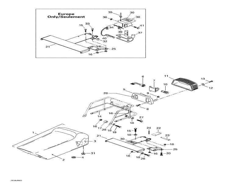 Ski-doo  Tundra II LT, 3271, 1998 -   